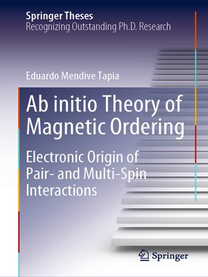 cover image of Ab initio Theory of Magnetic Ordering